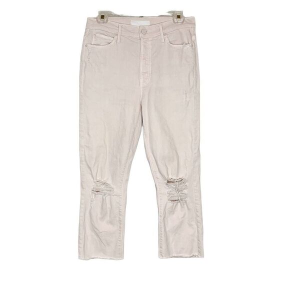 Mother Superior Denim High Waisted Rascal Ankle Soft Pink/blush Women’s Size 27 - Picture 3 of 15